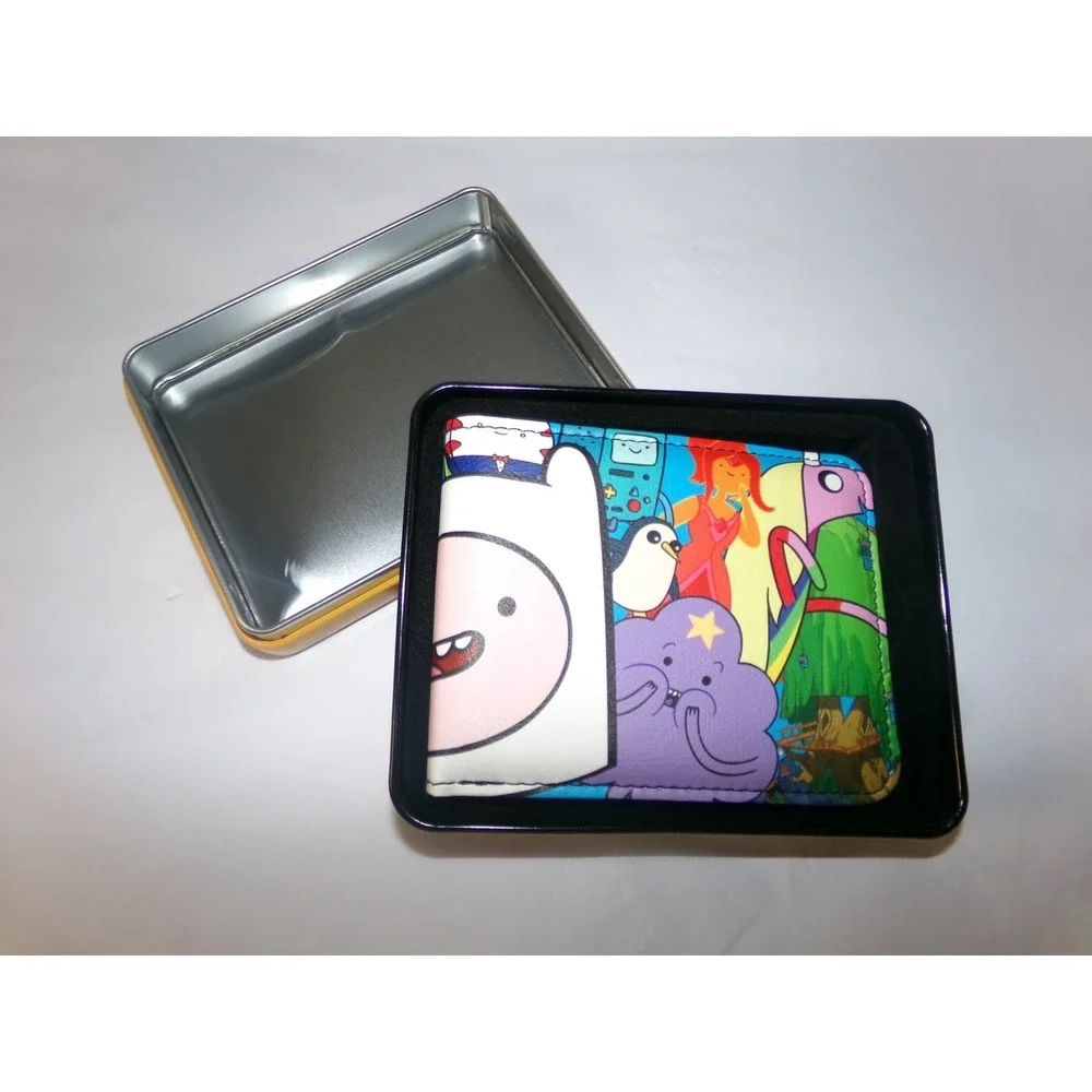 NEW IN CASE BUCKLE DOWN - ADVENTURE TIME BI-FOLD WALLET~OS